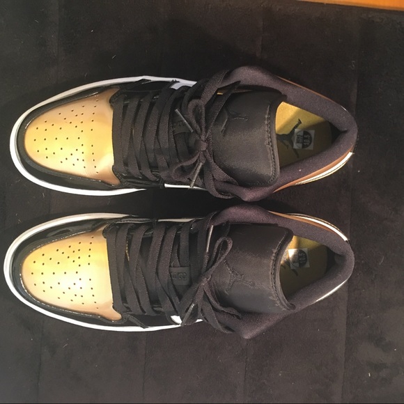 Jordan 1 low “gold toe” - Picture 4 of 6